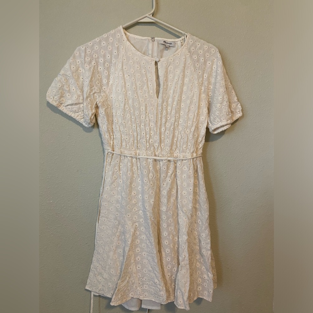 Madewell eyelet dress
